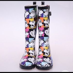 mickey mouse rain boots adults